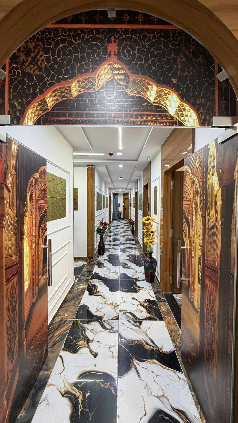 Corridor at Hotel Happy Day